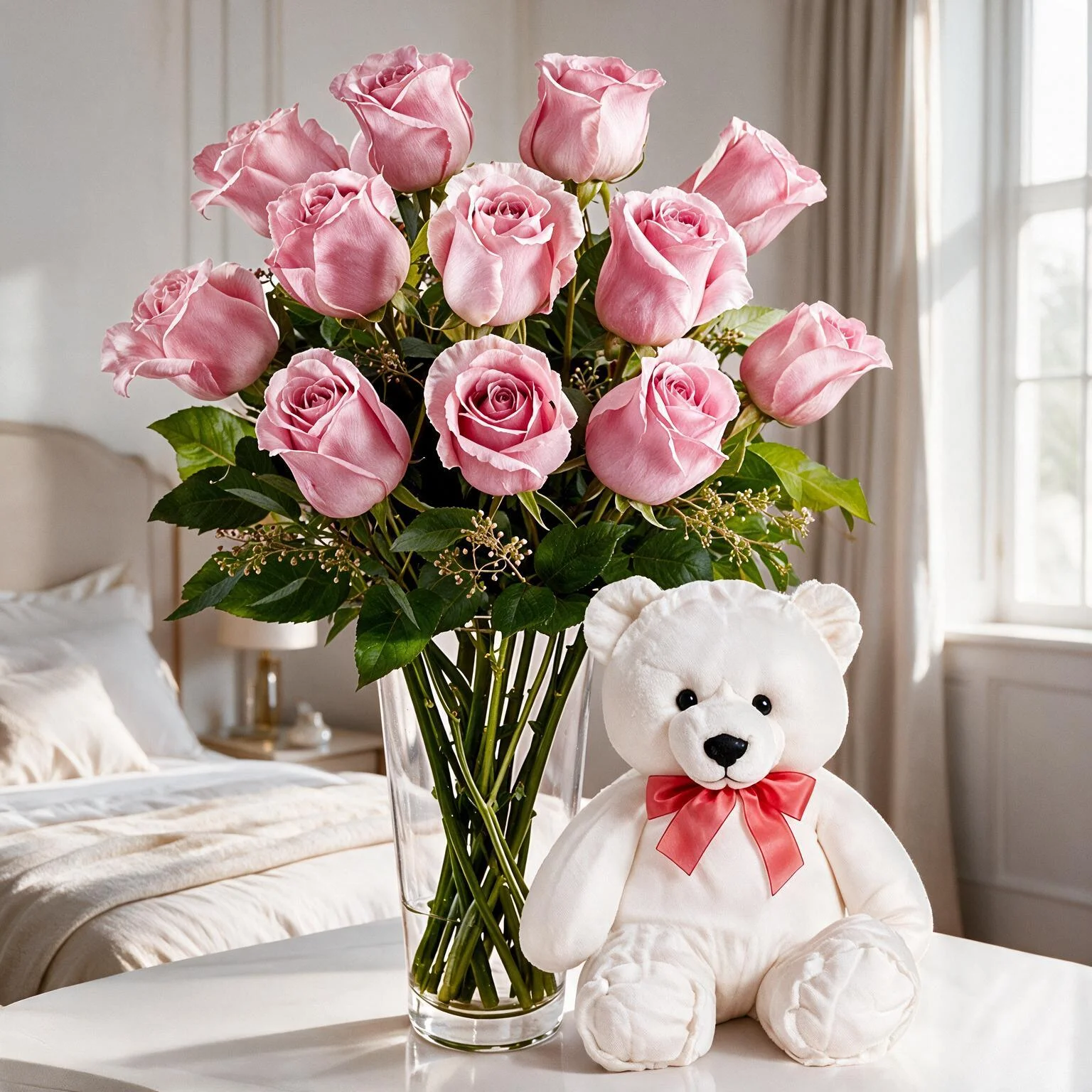 Flowers & Teddy