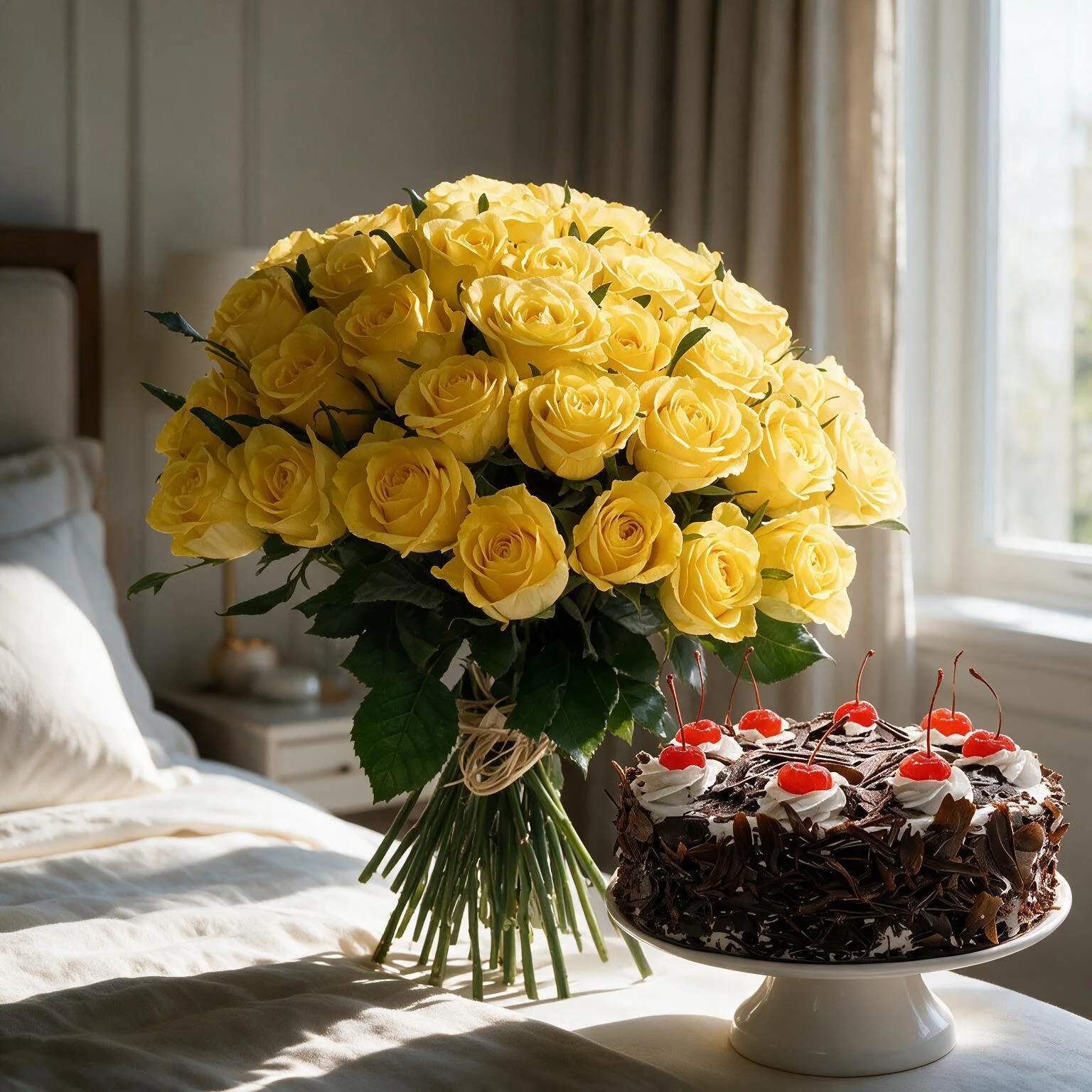 Flowers & Cake