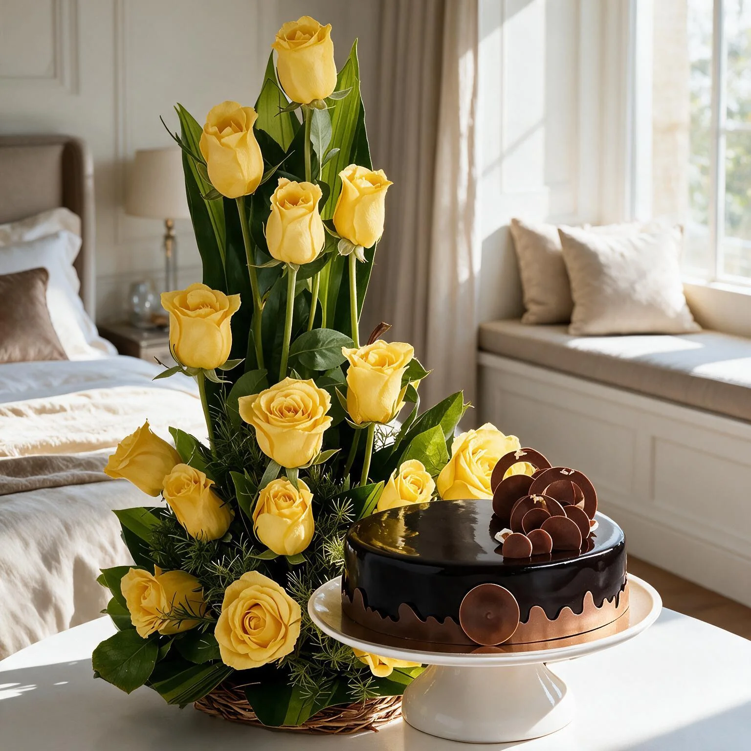 Flowers & Cake