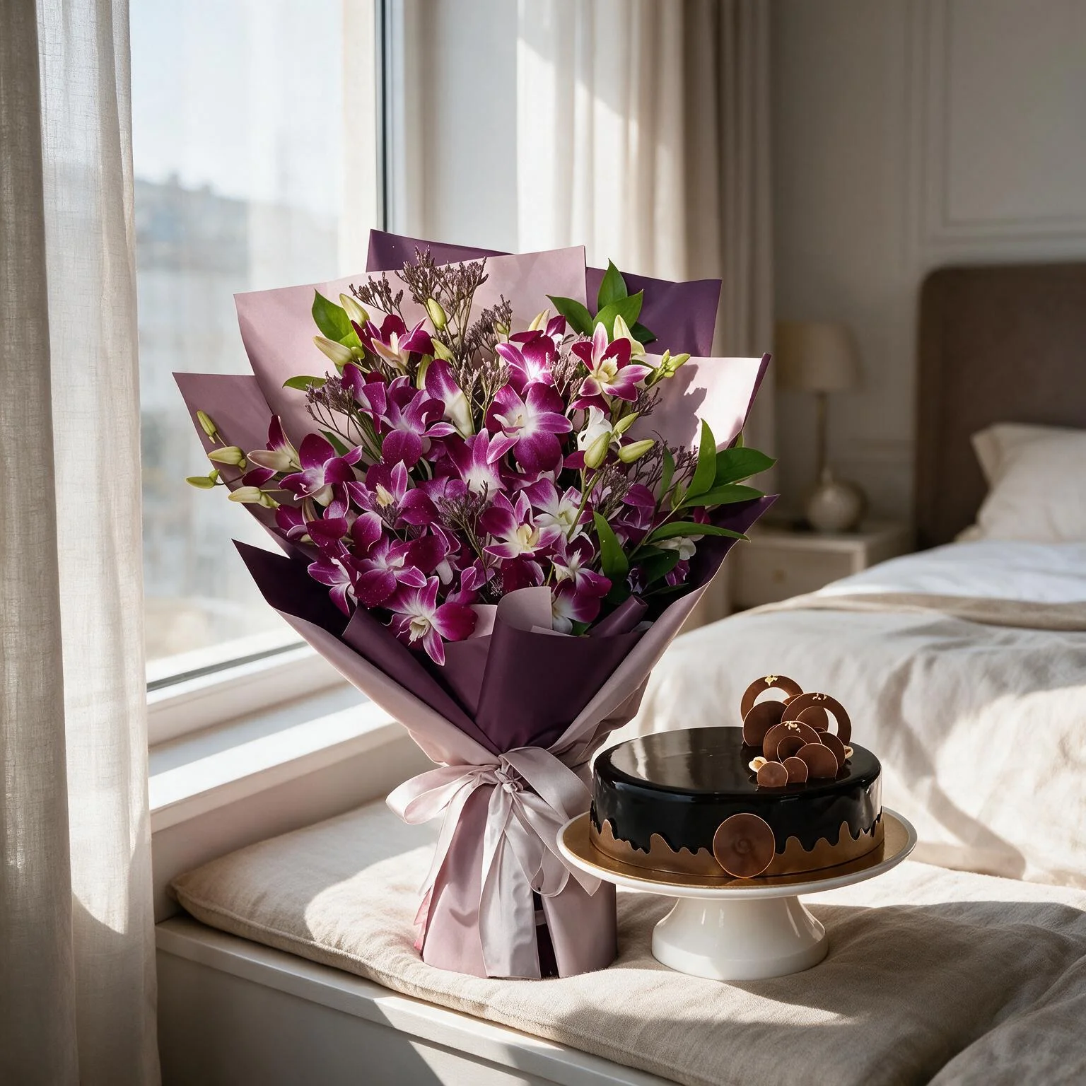 Flowers & Cake