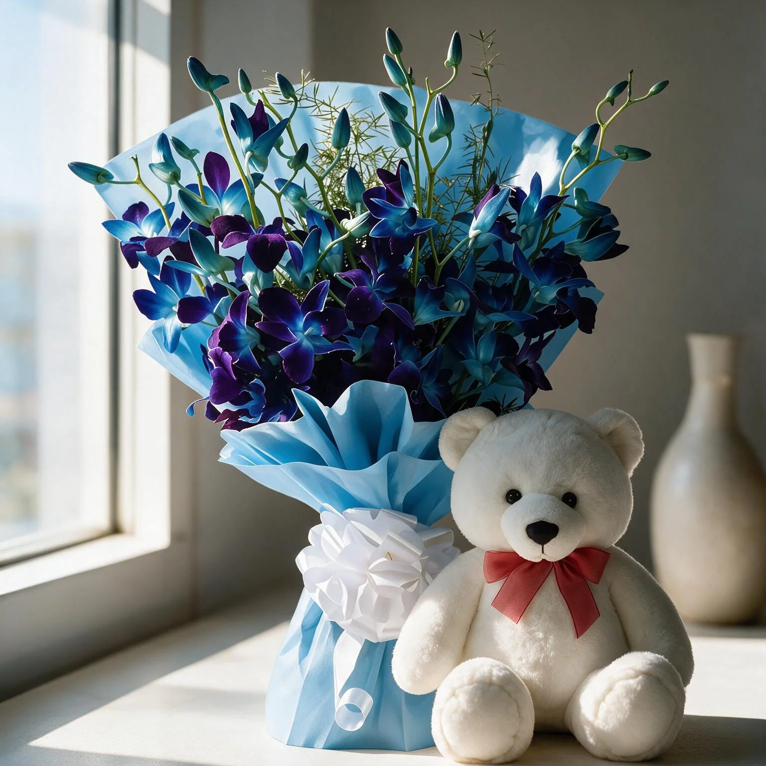 Flowers & Teddy