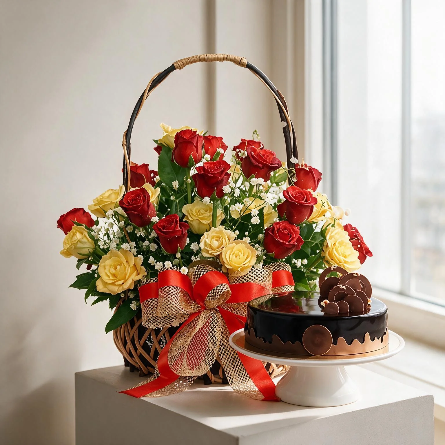 Flowers & Cake