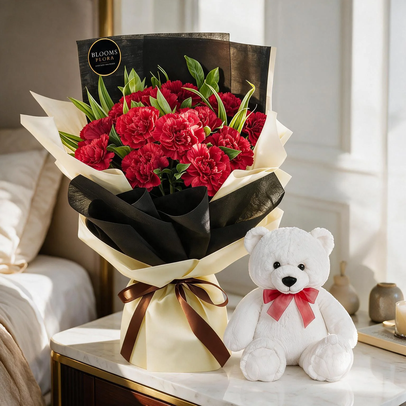 Flowers & Teddy