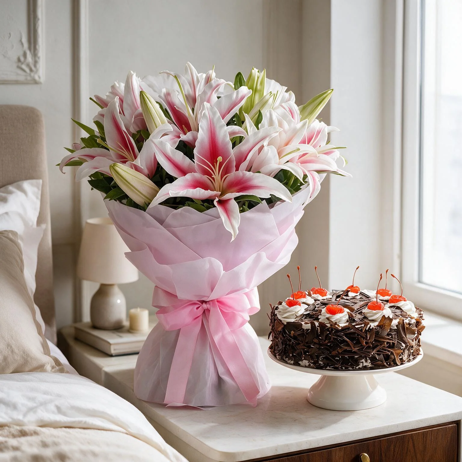 Flowers & Cake