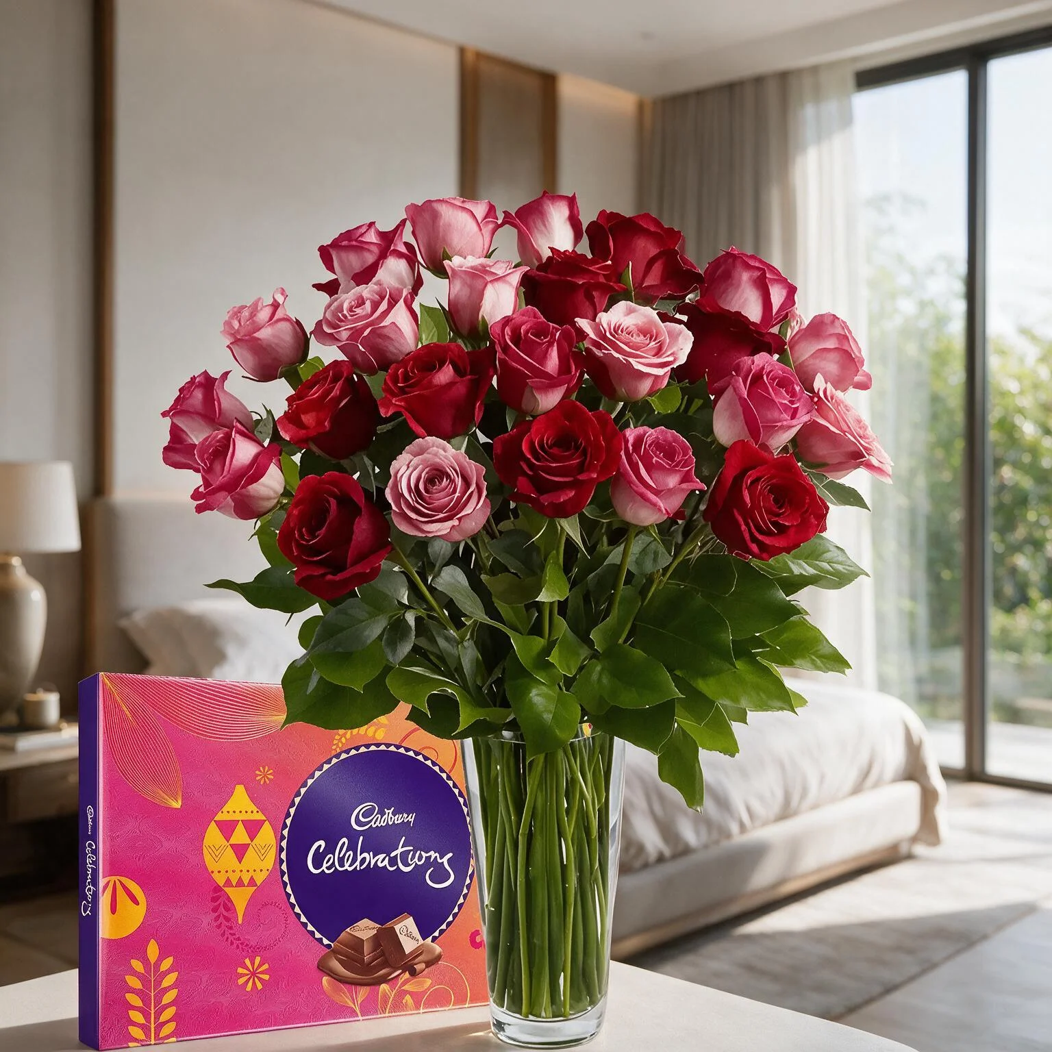 Flowers,Cake & Chocolates
