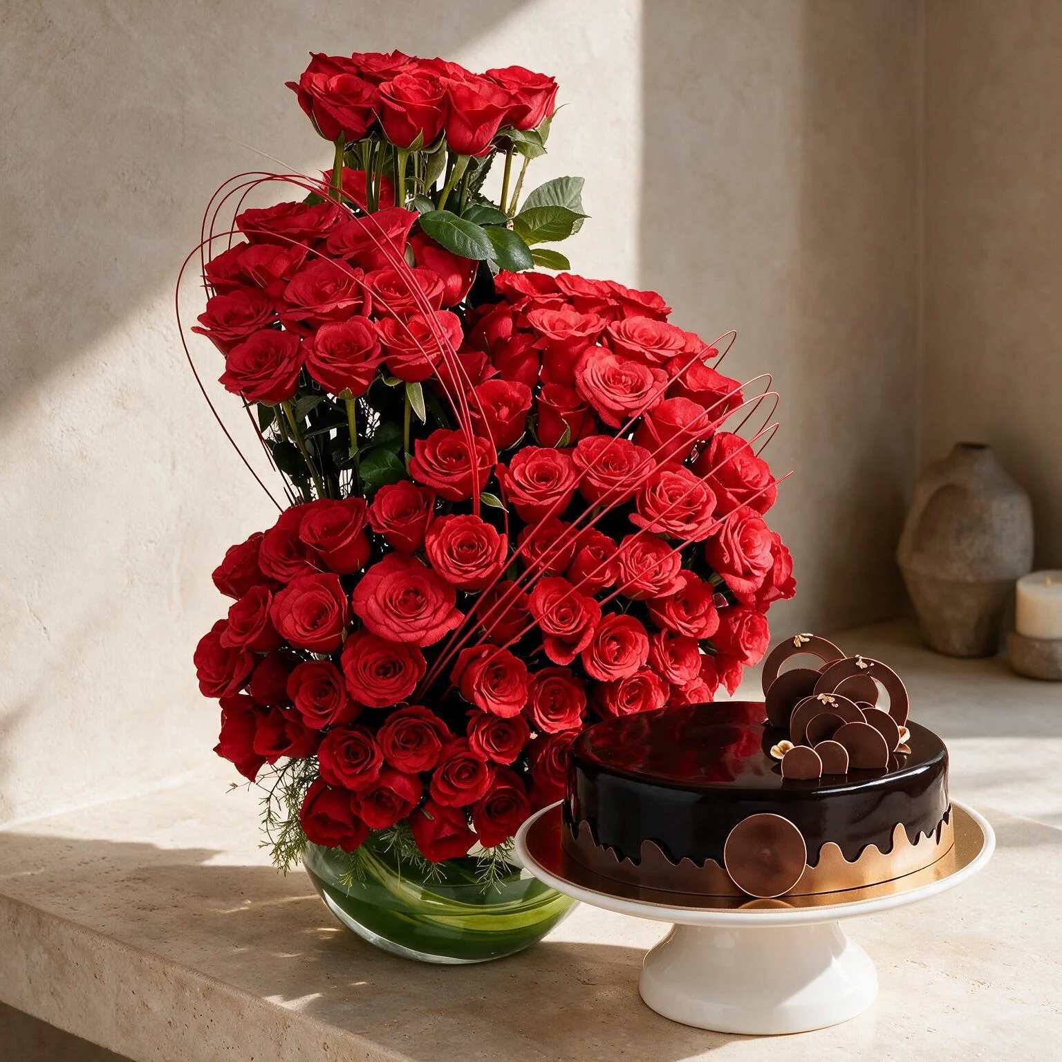 Flowers & Cake