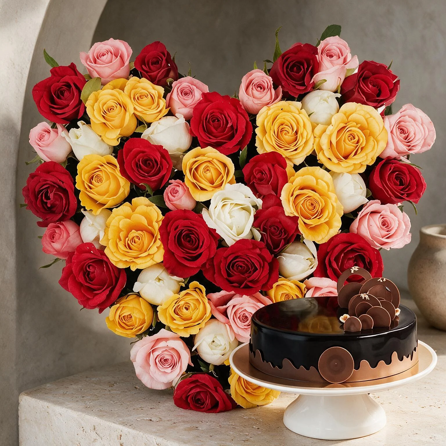Flowers & Cake