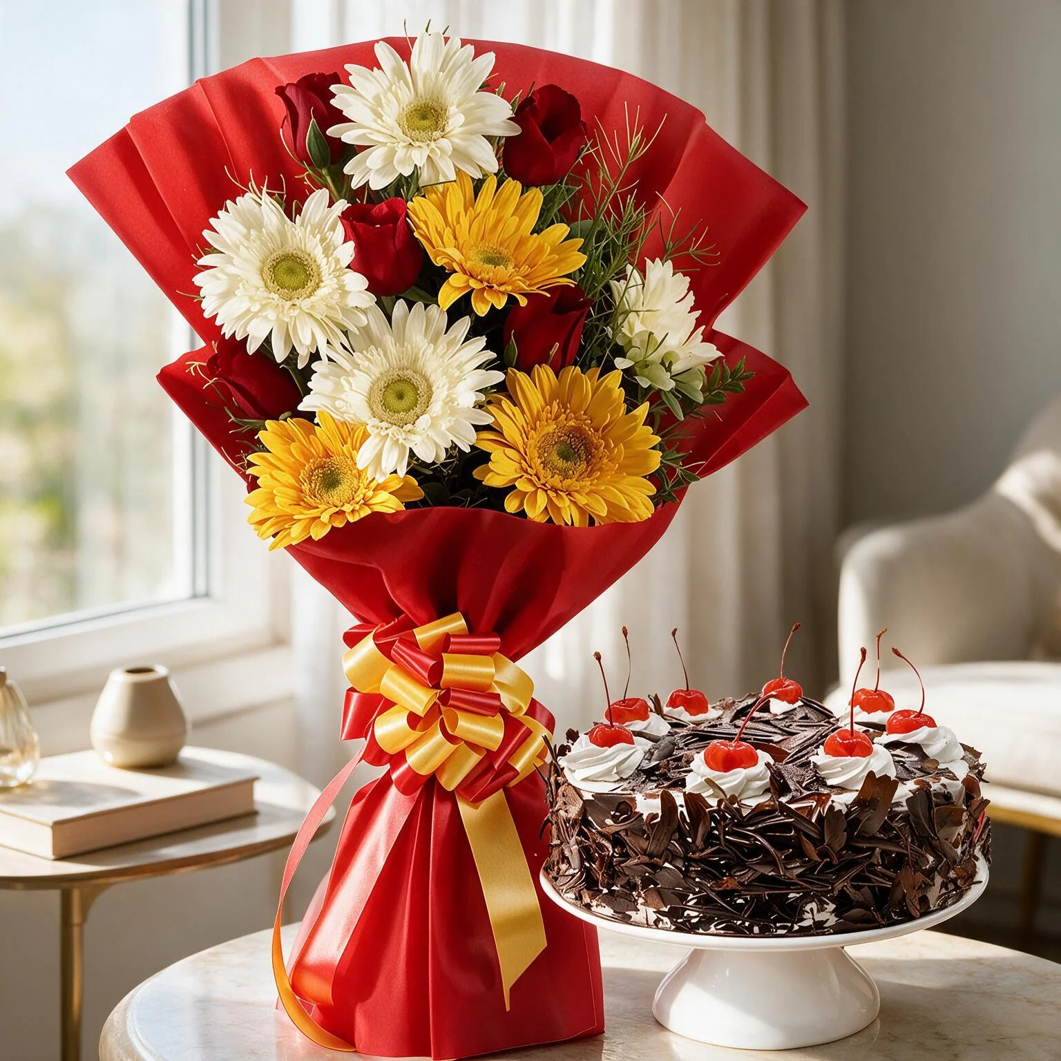 Flowers & Cake