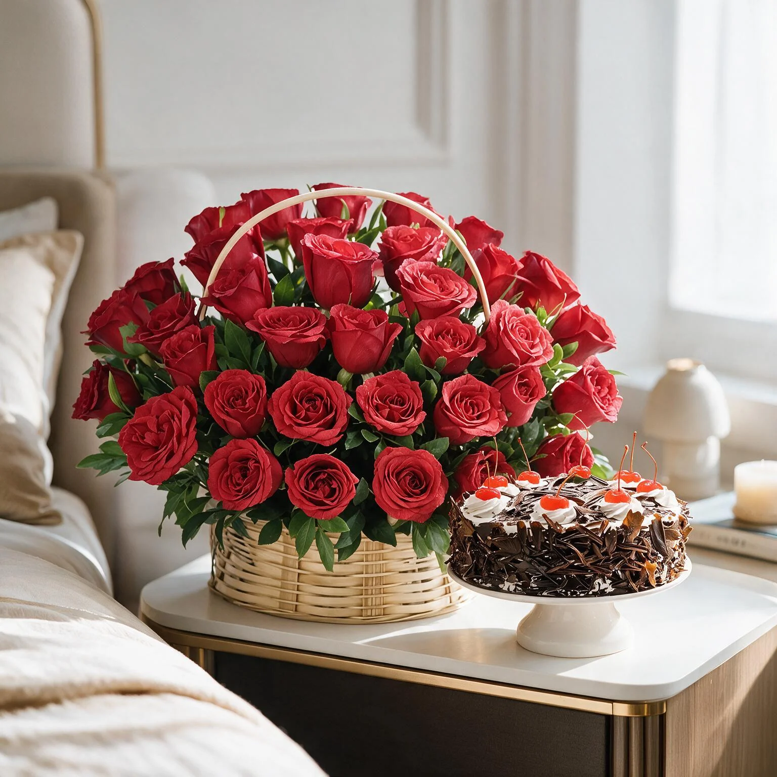 Flowers & Cake