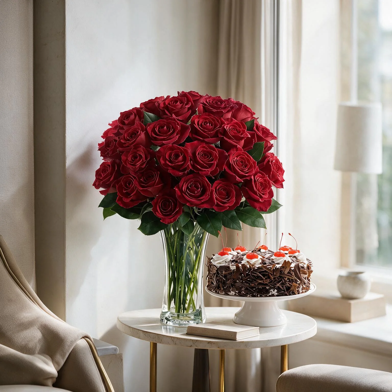 Flowers & Cake