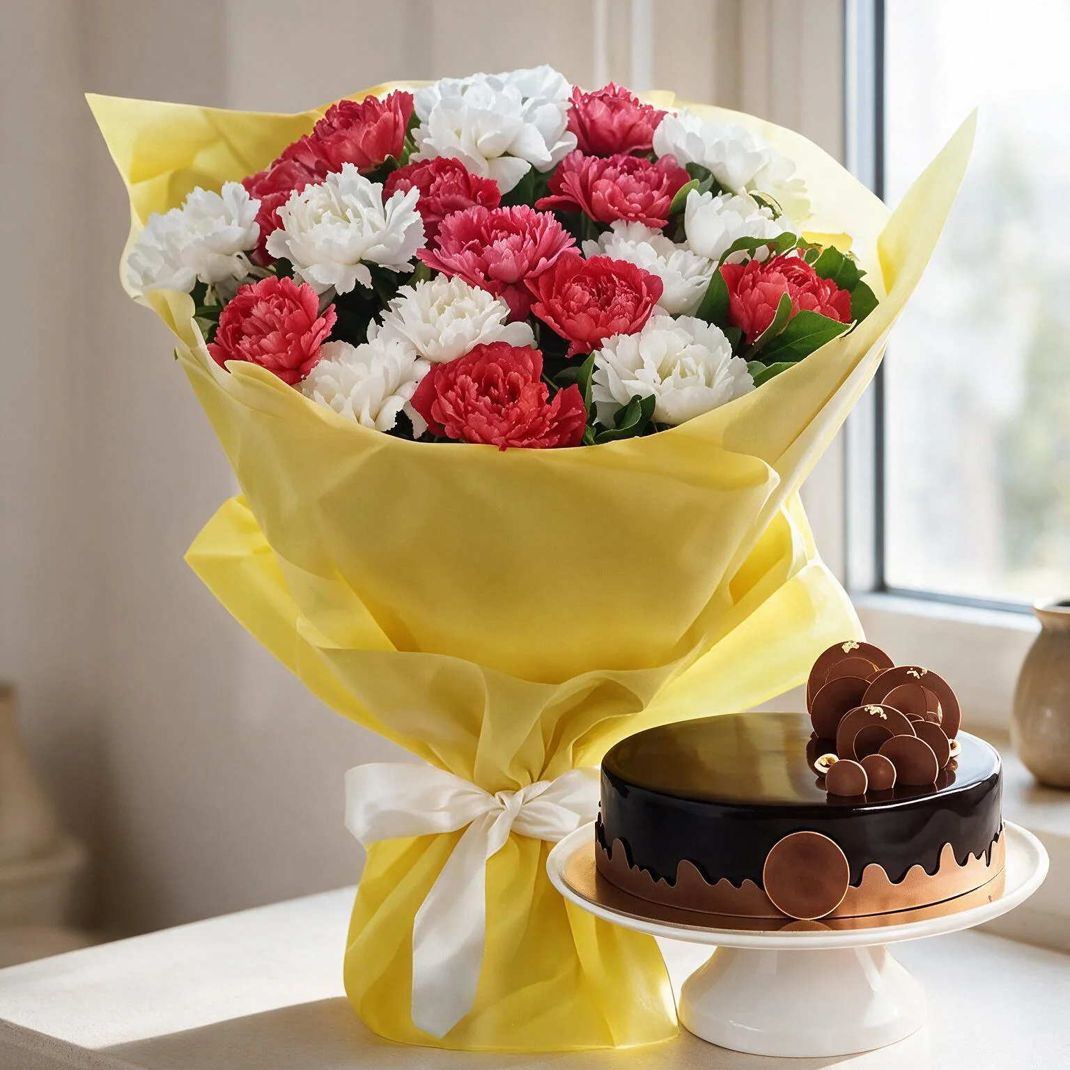 Flowers & Cake