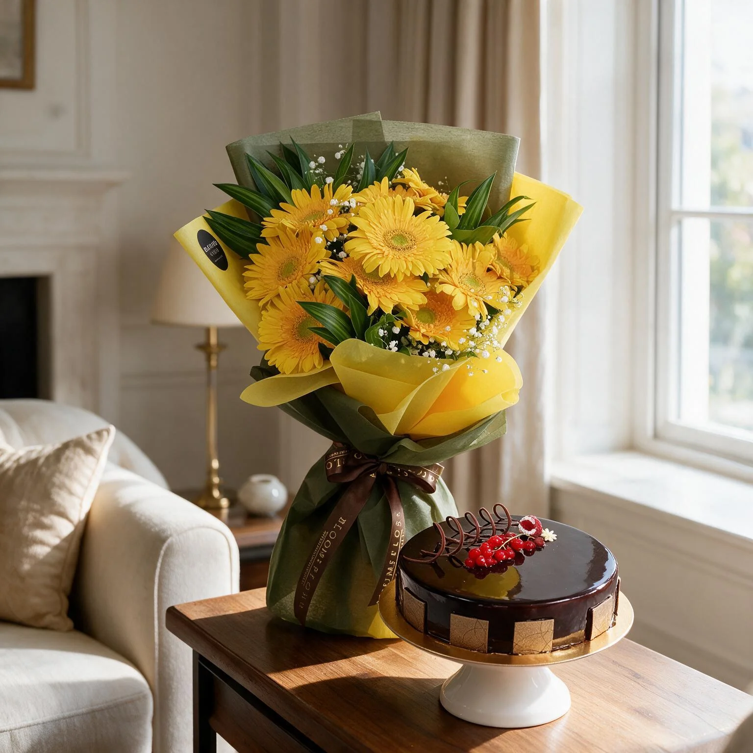 Flowers & Cake