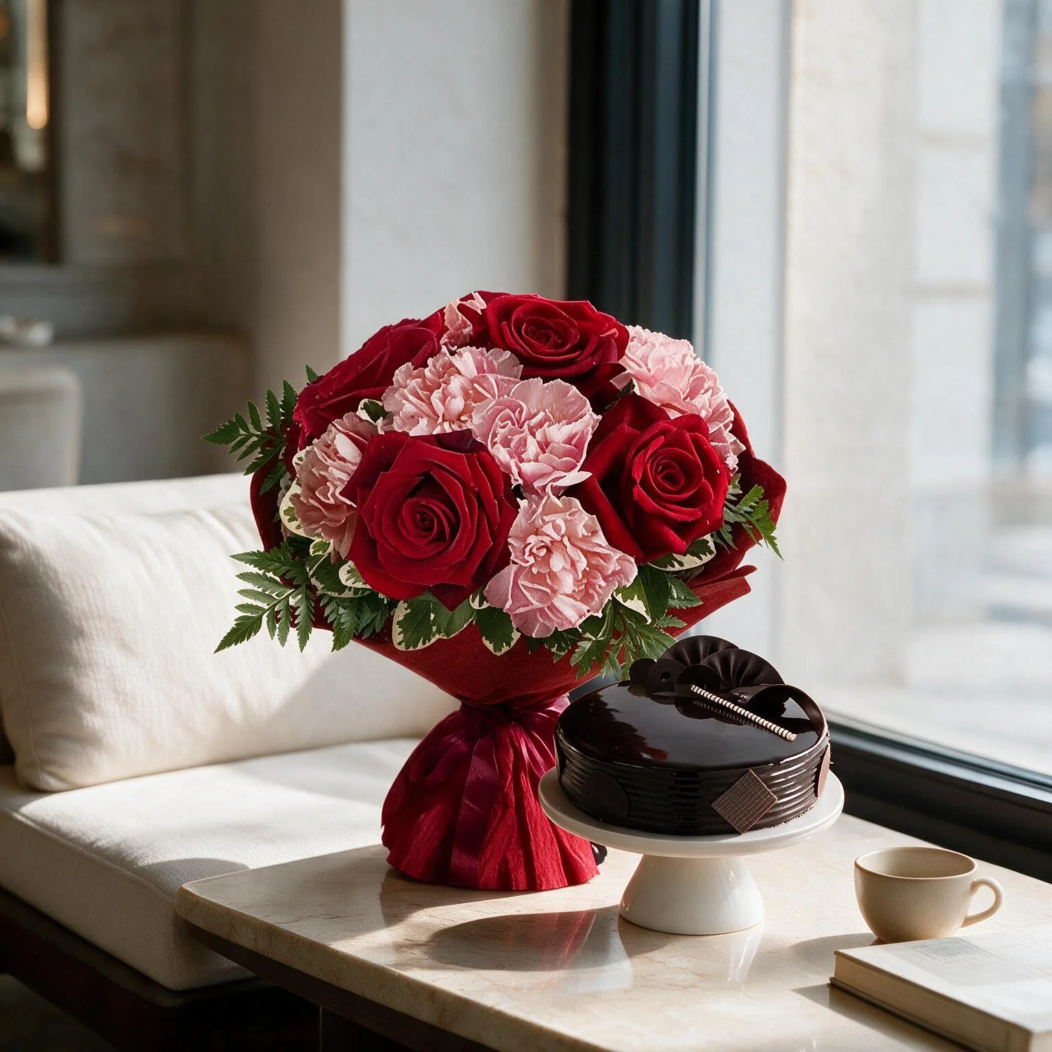 Flowers & Cake