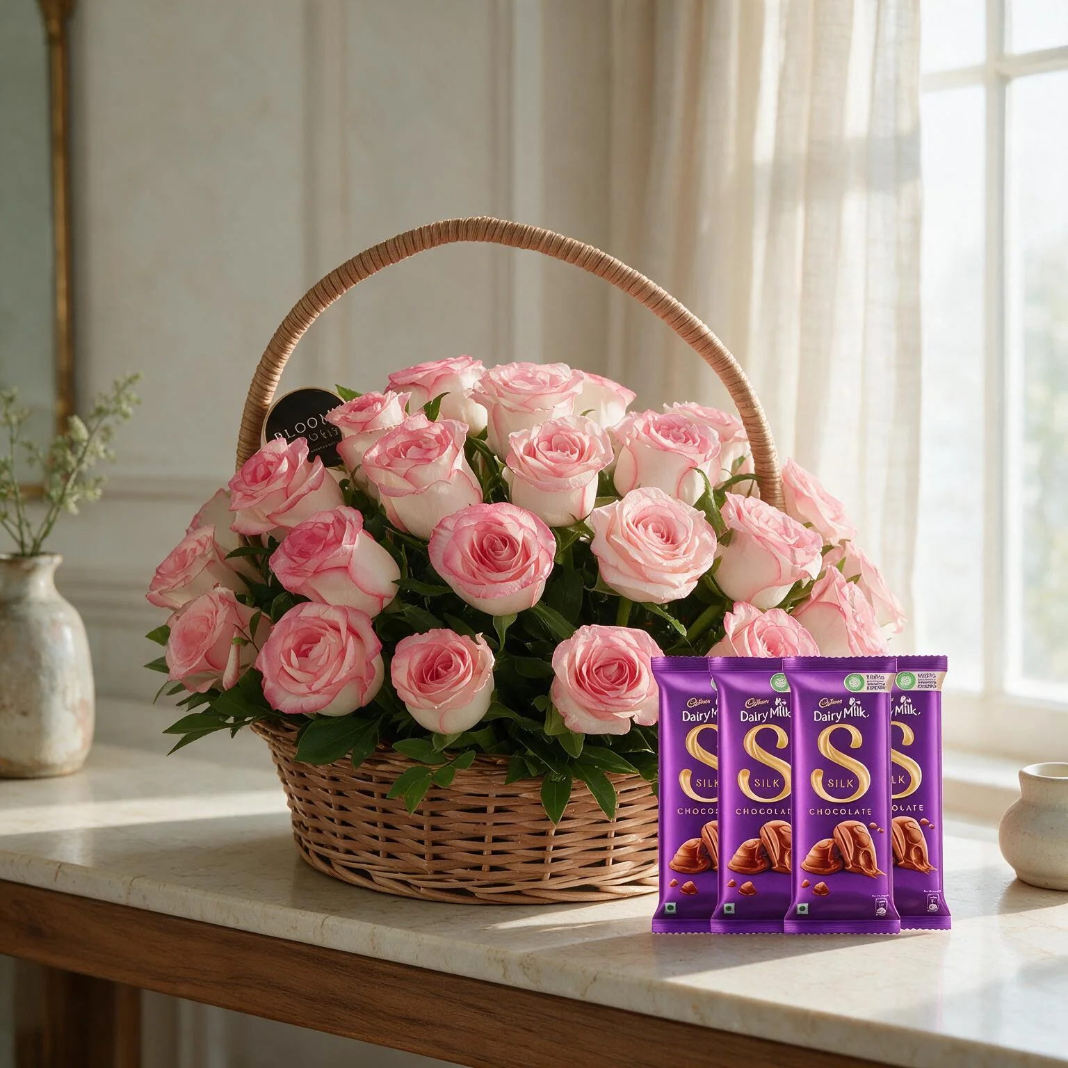 Roses and Dairy Milk