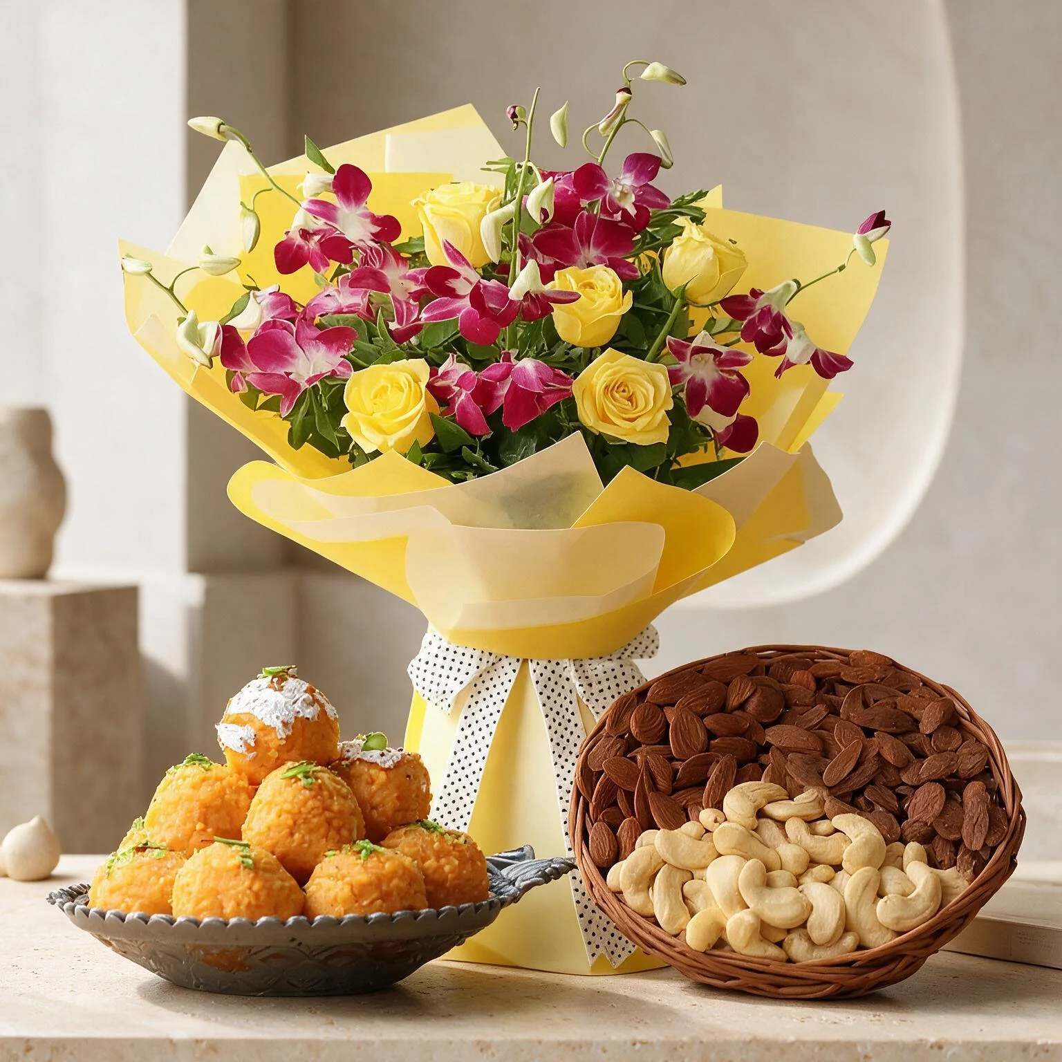 Diwali Flowers Combo