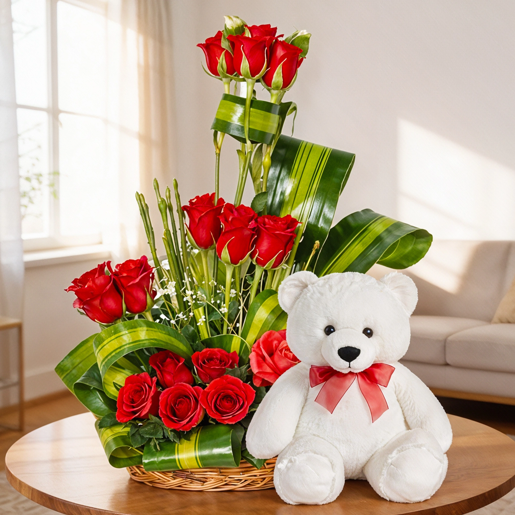 Flowers & Teddy