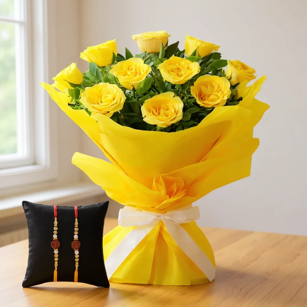 Bunch of Yellow Roses