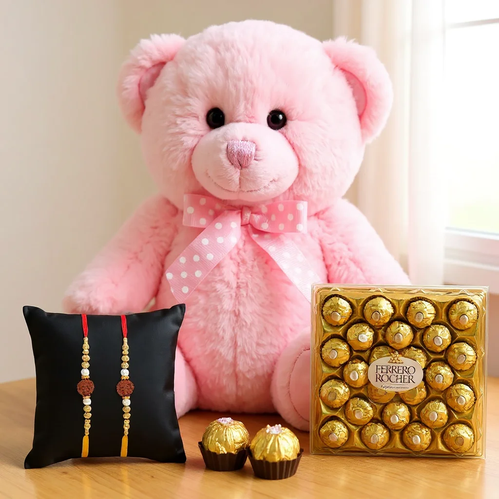 Teddy Bear and Chocolates