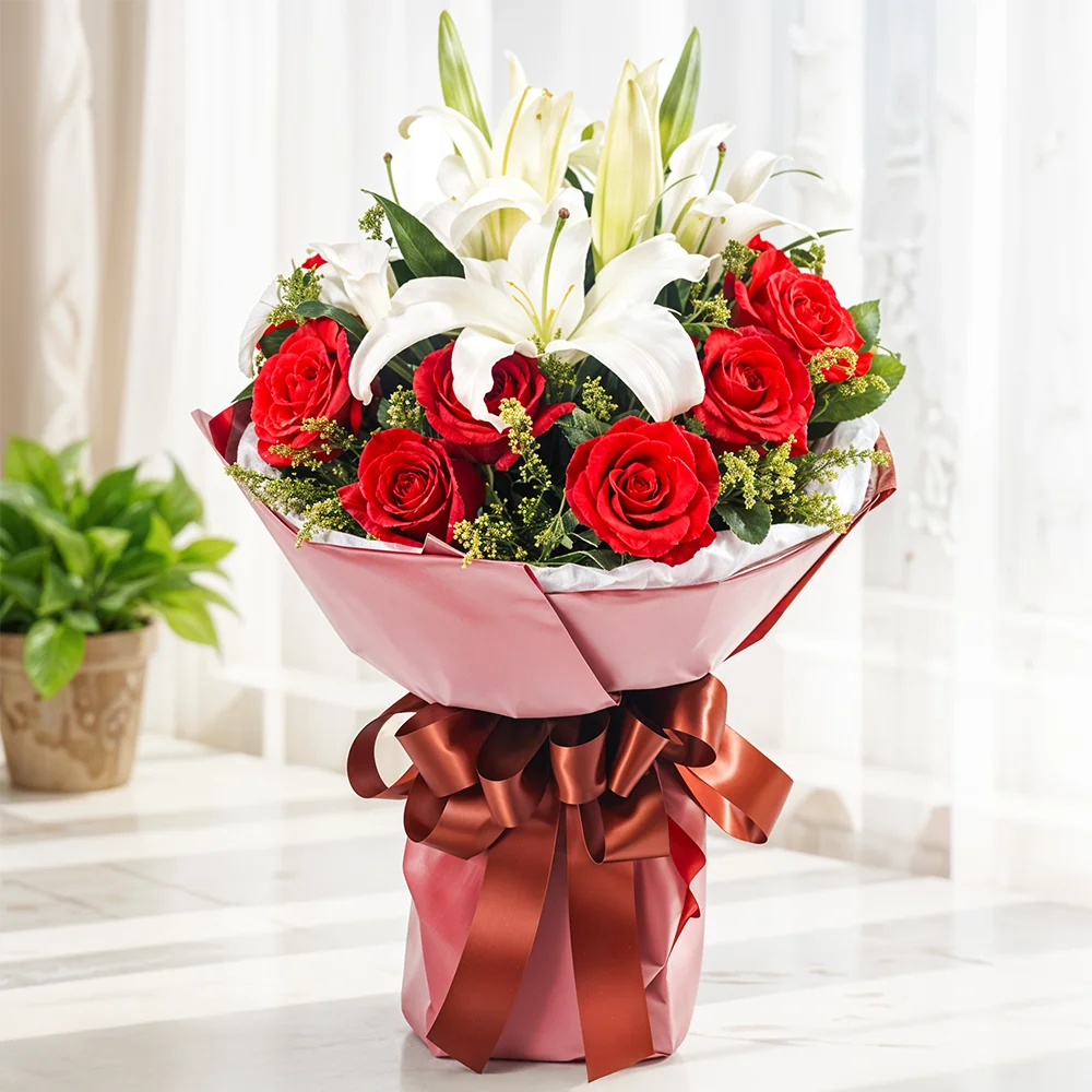 Roses & Lilies Bouquet