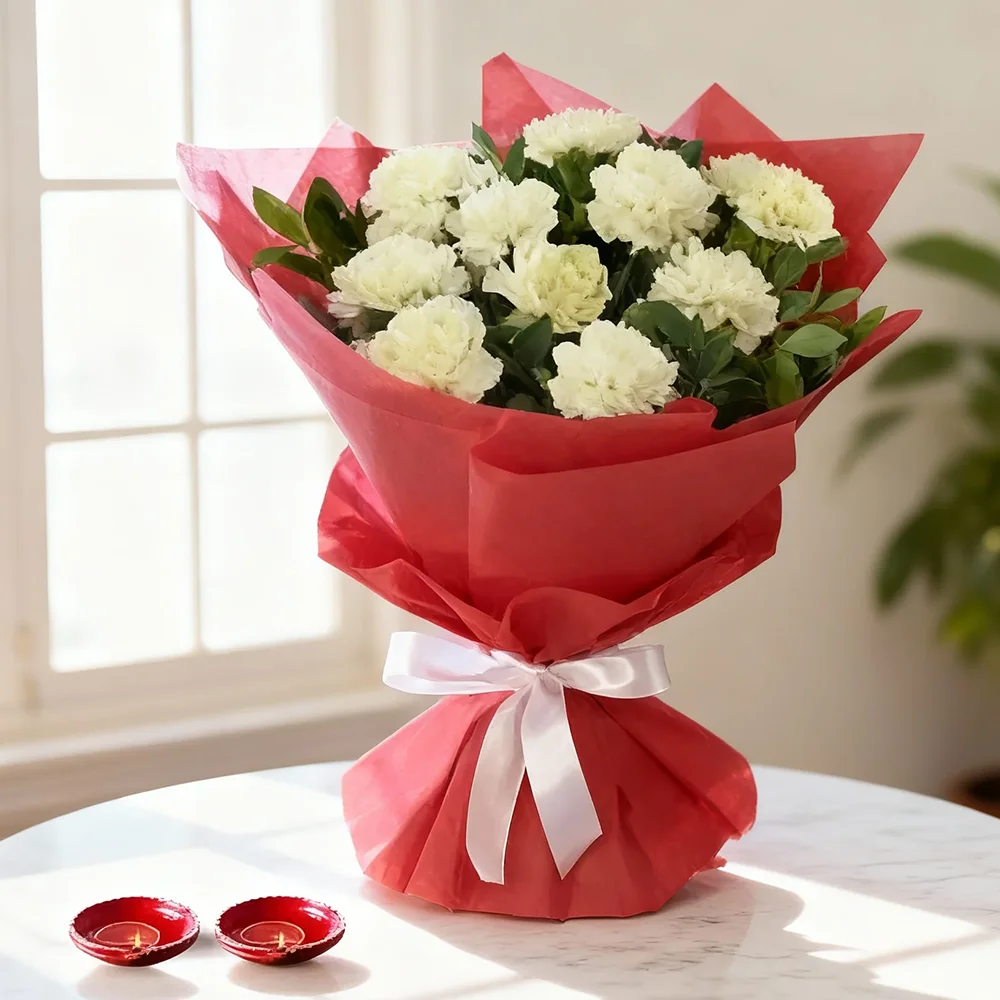White Carnations