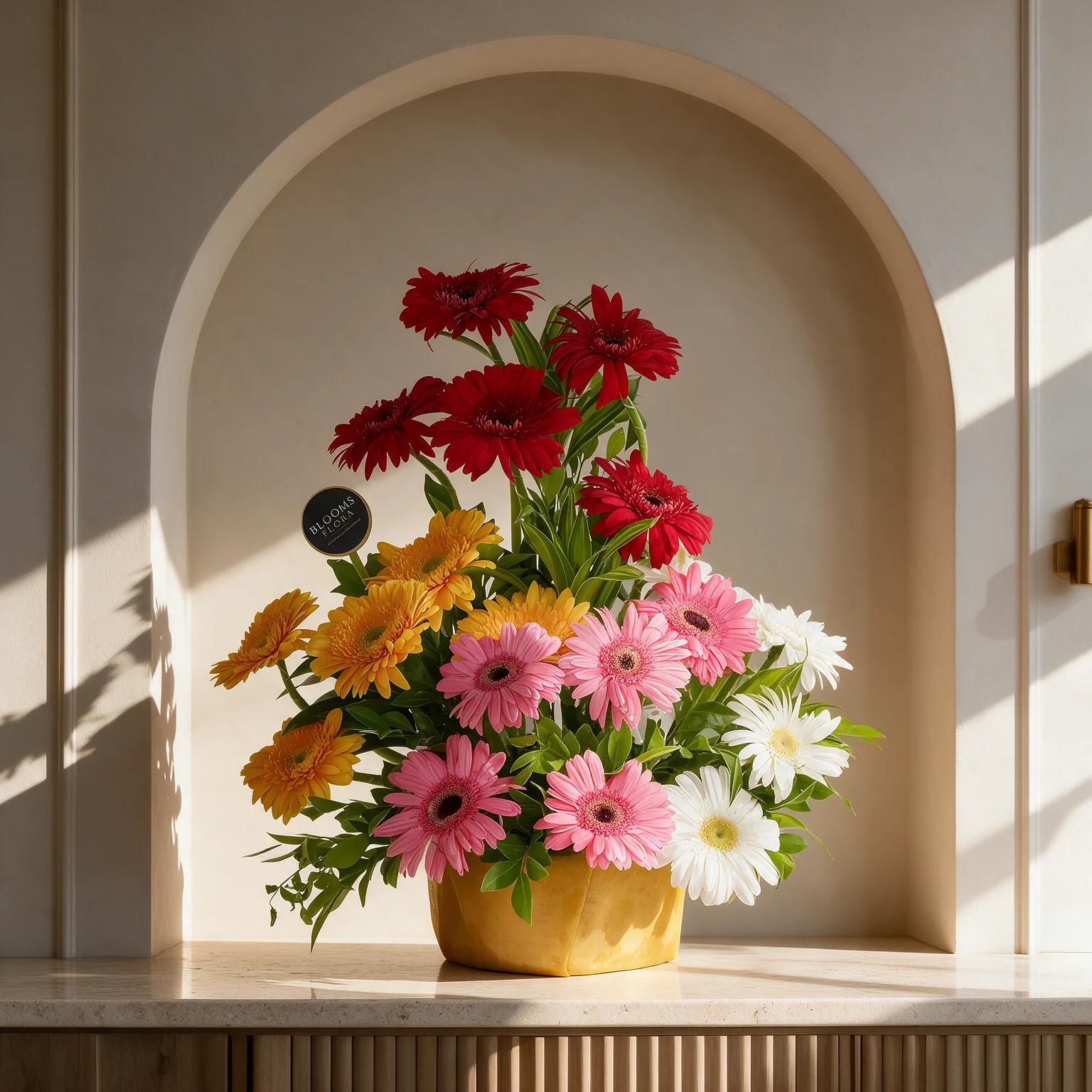 20 Colourful Gerberas