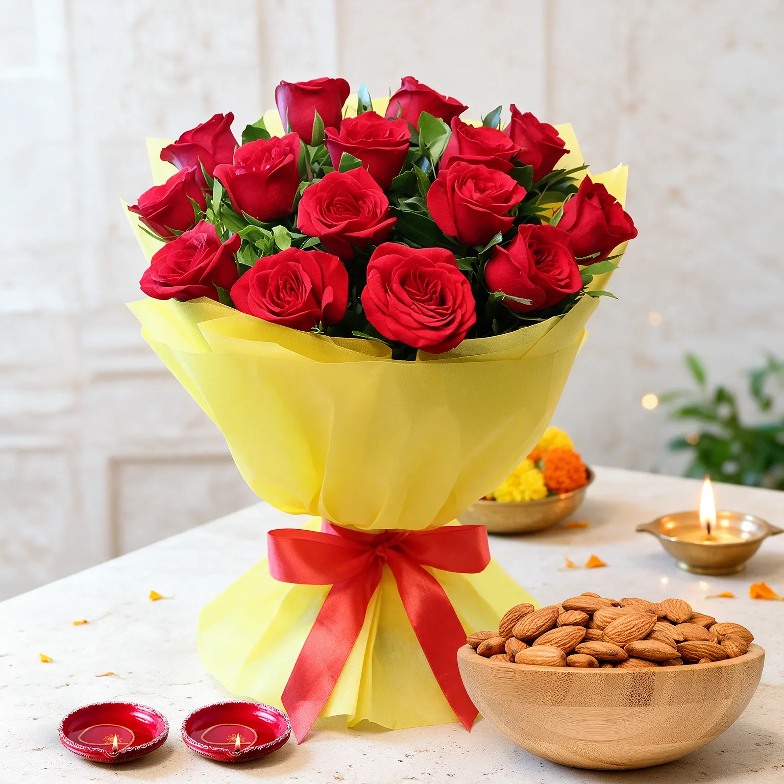 Flowers & Dry Fruits