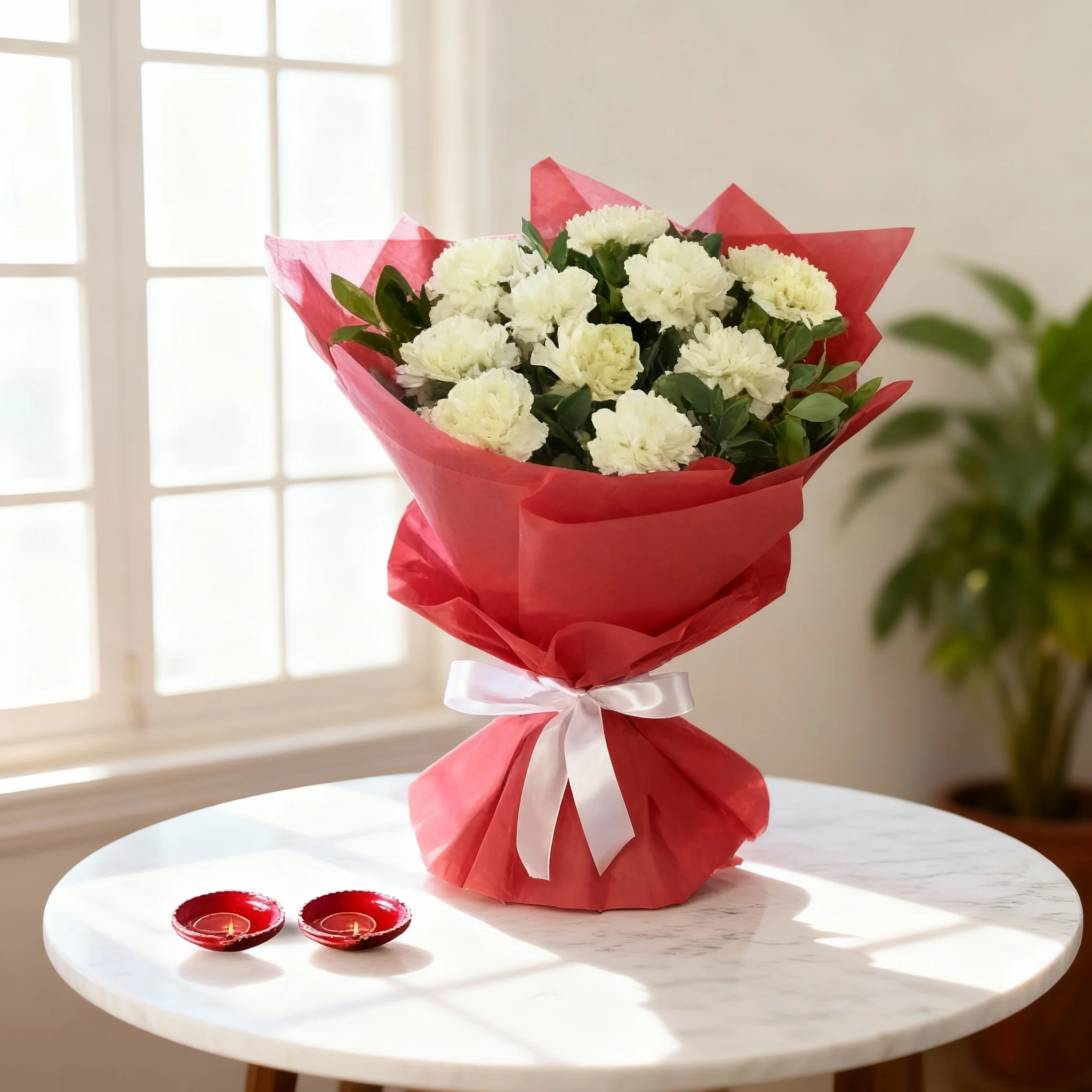 White Carnations