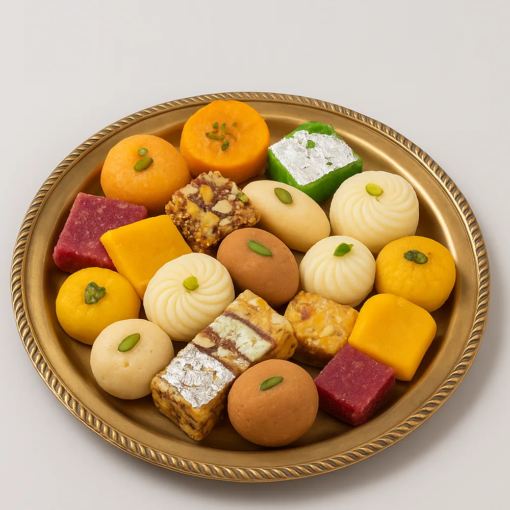 1 Kg Assorted Mithai